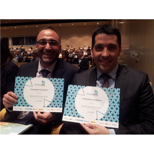 Talher and Clece recognised for boosting employment in Sabadell