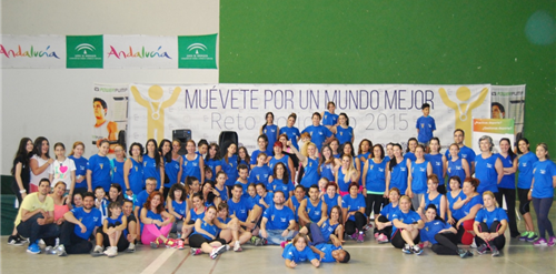 El reto deportivo solidario ‘Muévete por un mundo mejor’ recoge más de 1.700 kilos de comida para los más necesitados en Huelva