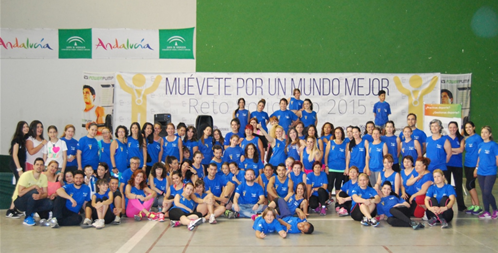 Charity sports challenge “Get Moving for a Better World” collects more than 1,700 kg of food for the most needy in Huelva