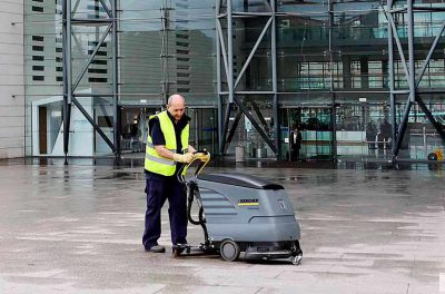 Cleaning offices, business parks and commercial centres