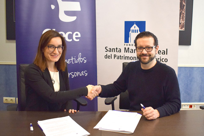 Fundación Santa María la Real y Clece alcanzan un acuerdo para fomentar la inclusión laboral