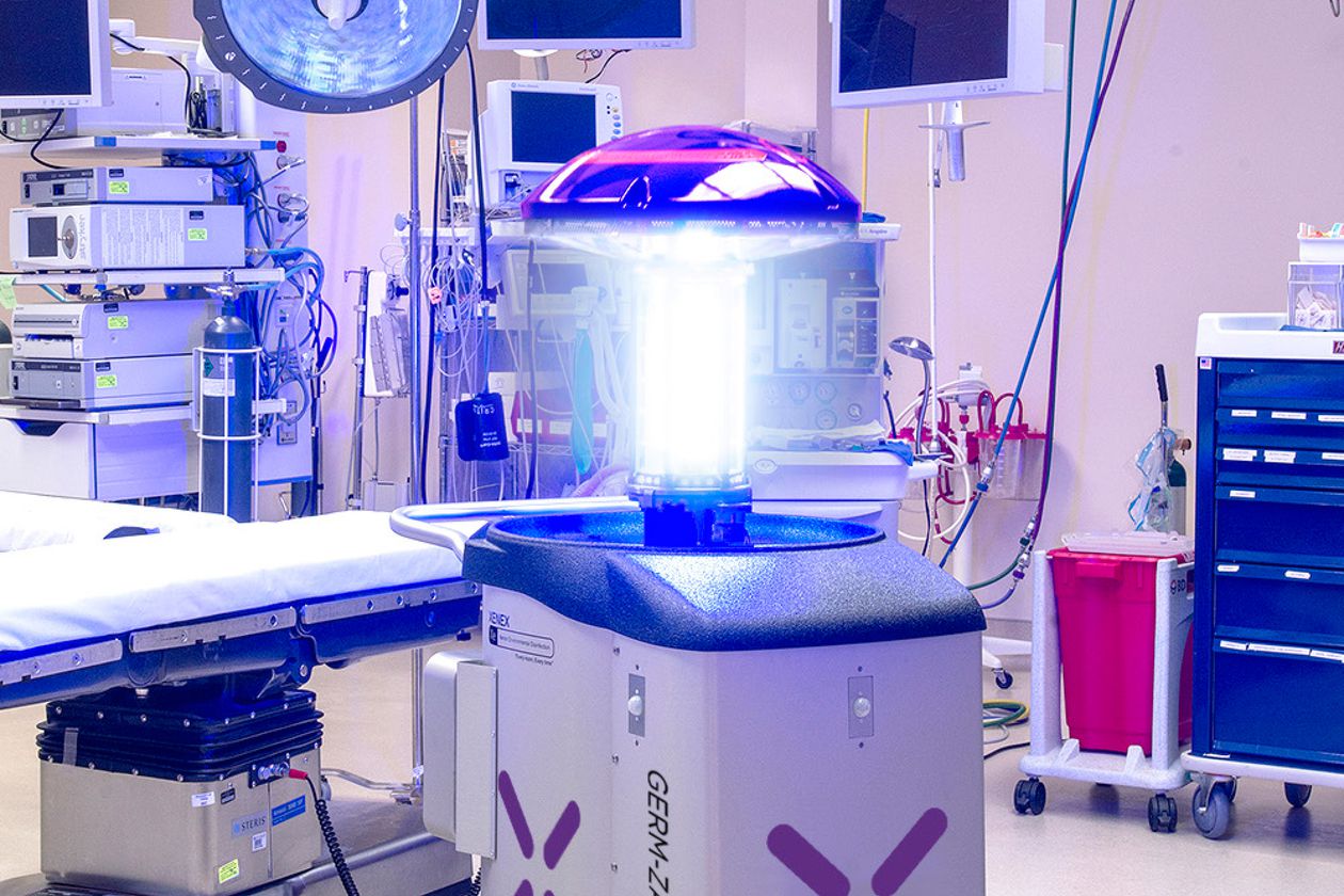 refrigerador campeón Identificar El Servicio de Bioseguridad del Centro Nacional de Biotecnología (CSIC)  corrobora la eficacia del robot Xenex sobre el SARS-CoV-2, causante de  COVID-19 - Clece