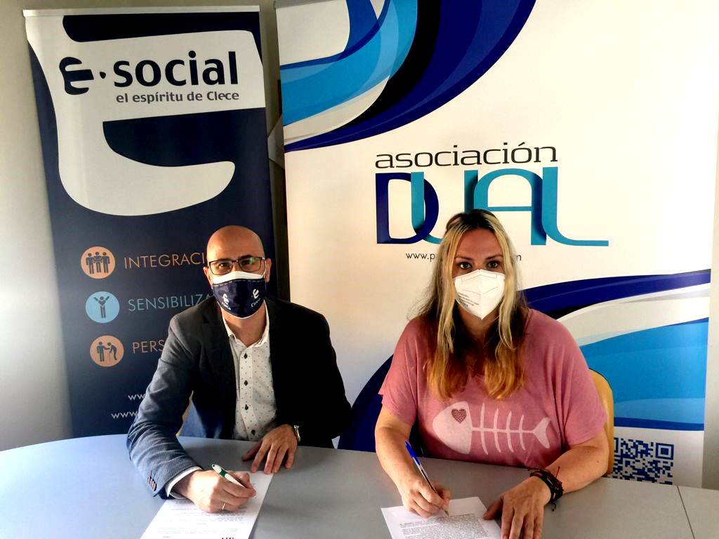 Clece y Asociación DUAL firman un acuerdo para impulsar la inserción laboral de colectivos vulnerables