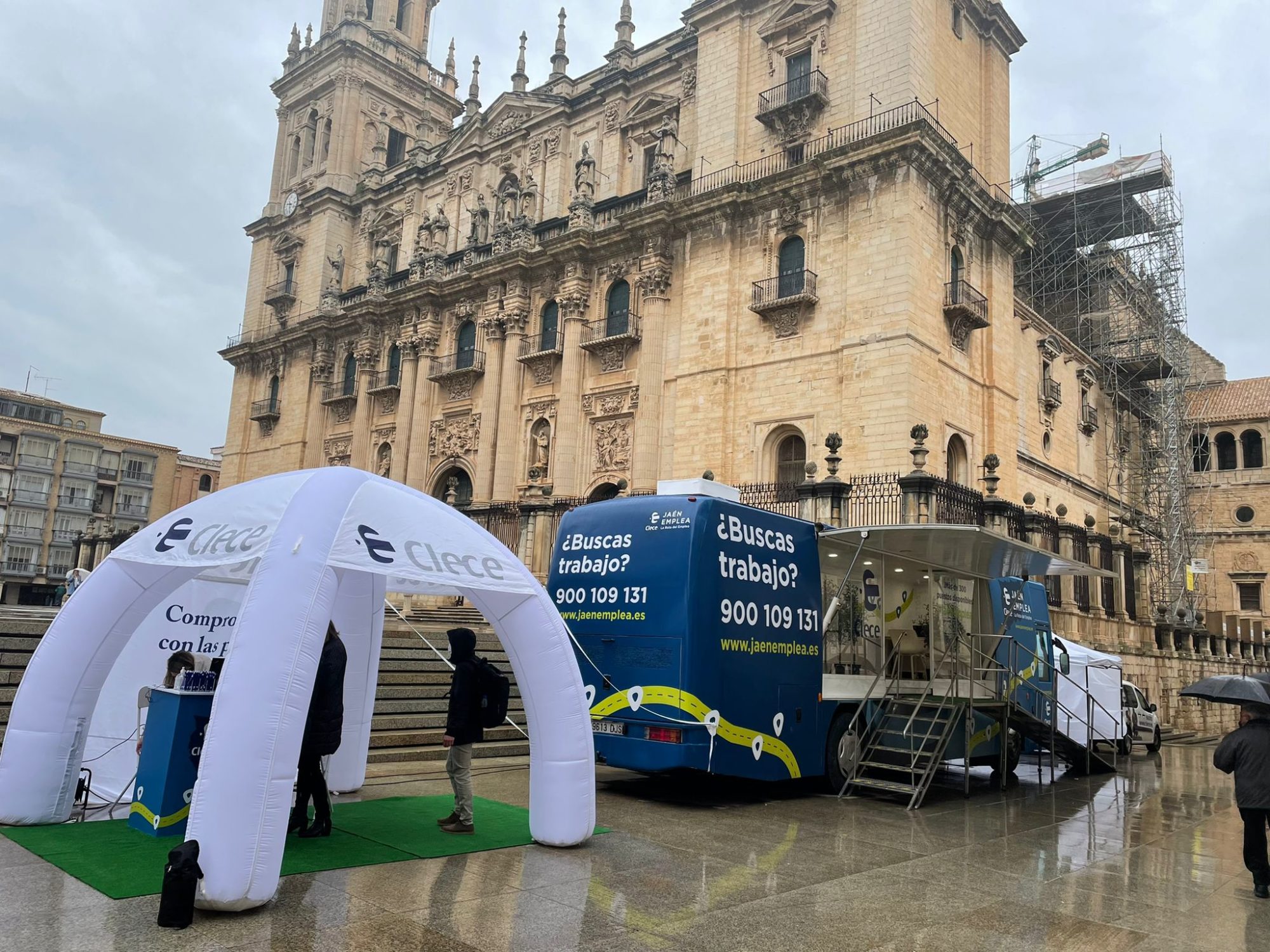 Próxima parada, tu futuro: arranca 'Jaén Emplea', el primer autobús laboral de Clece